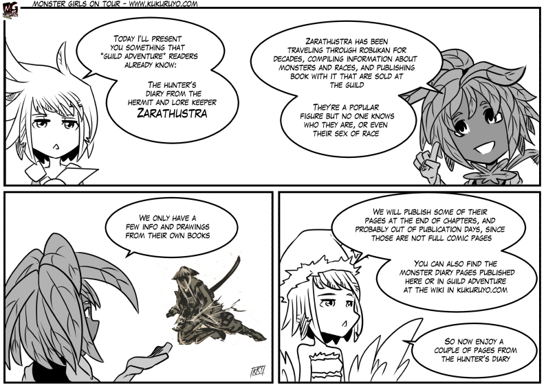 Monster girls on tour - Episode 124, Page 1: Page 124